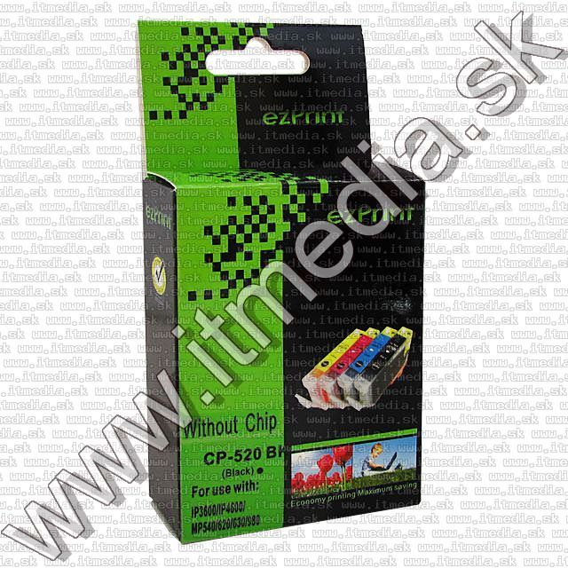Image of Canon ink (ezPrint) PGI-520 Black *No Chip* (IT6830)